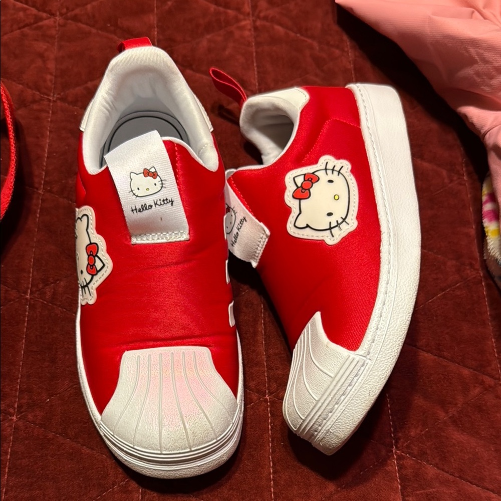Hello Kitty Red Sneakers